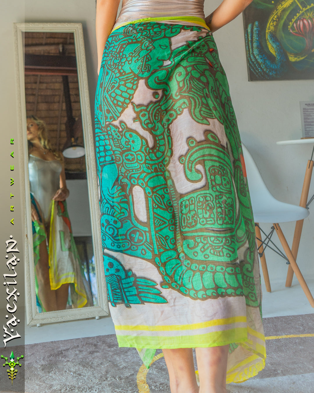 Scarf / Pareo Bamboo - JADEMAYANS SUNSET