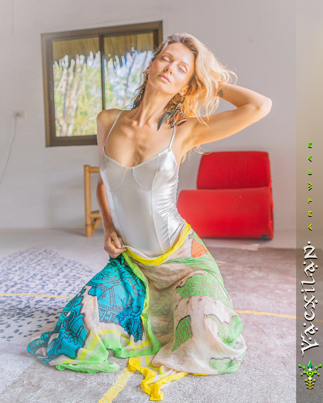 Scarf / Pareo Bamboo - JADEMAYANS SUNSET