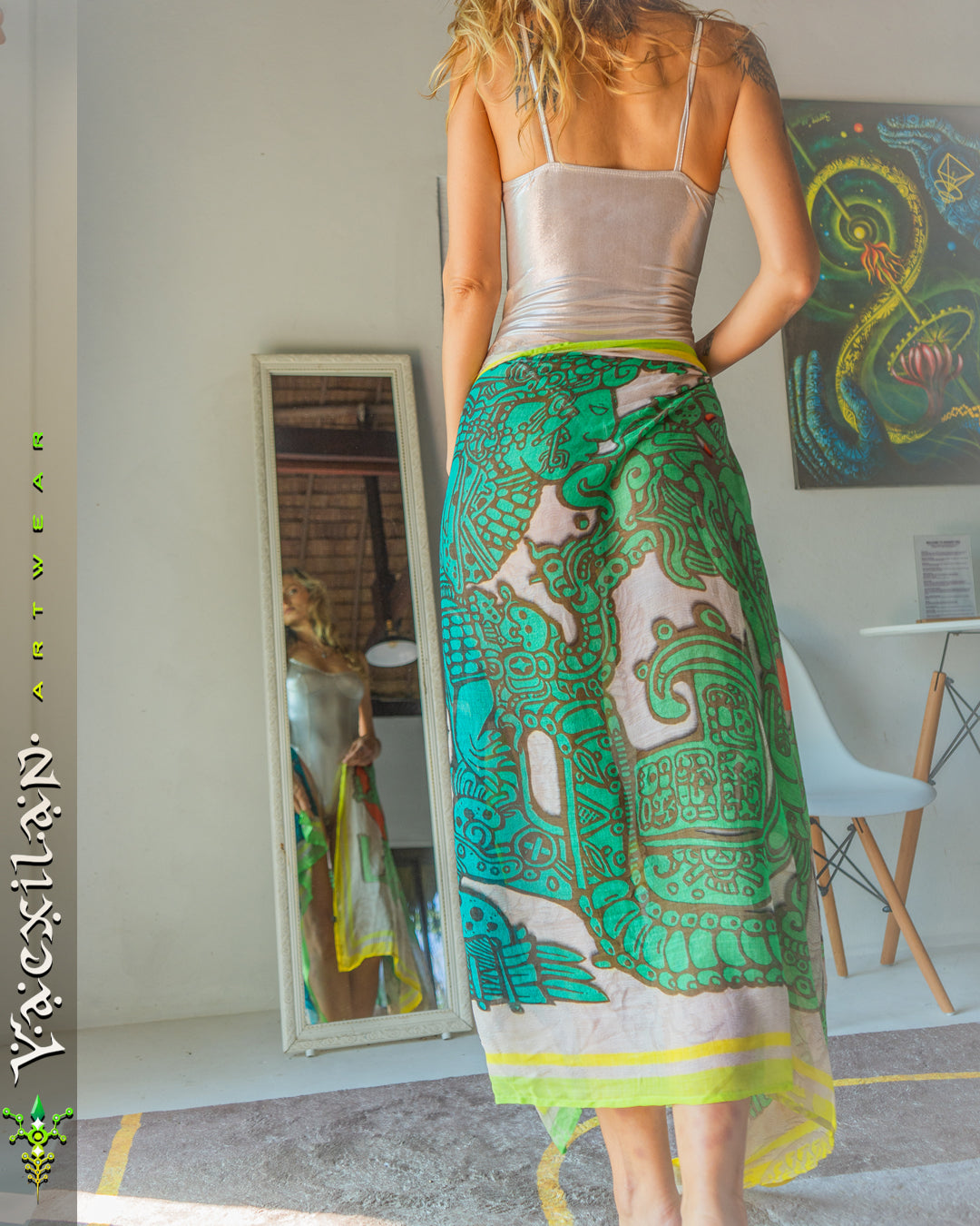 Scarf / Pareo Bamboo - JADEMAYANS SUNSET