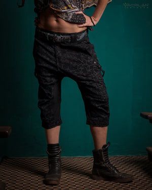 Corsaire Pants Woman / Black Kodroi Stretchy - PIRATE SHAMANKA