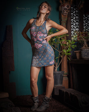 Fitted Dress / Special Edition - SEXTIESEYZES Tribal Holes