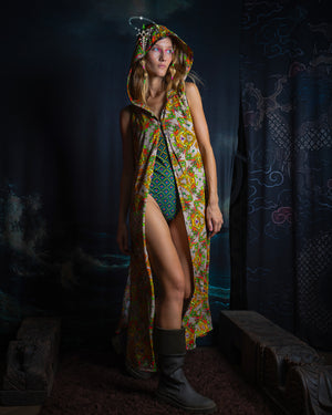Hooded Long Dress Woman / Viscose - PAKAL'S GOLD