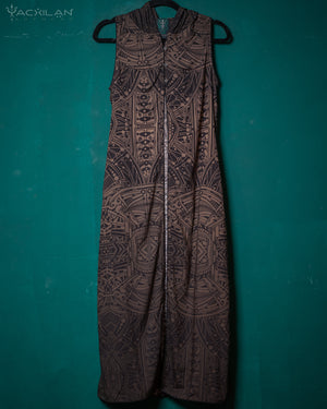 Hooded Long Dress Woman / Viscose - RETROFUTURE