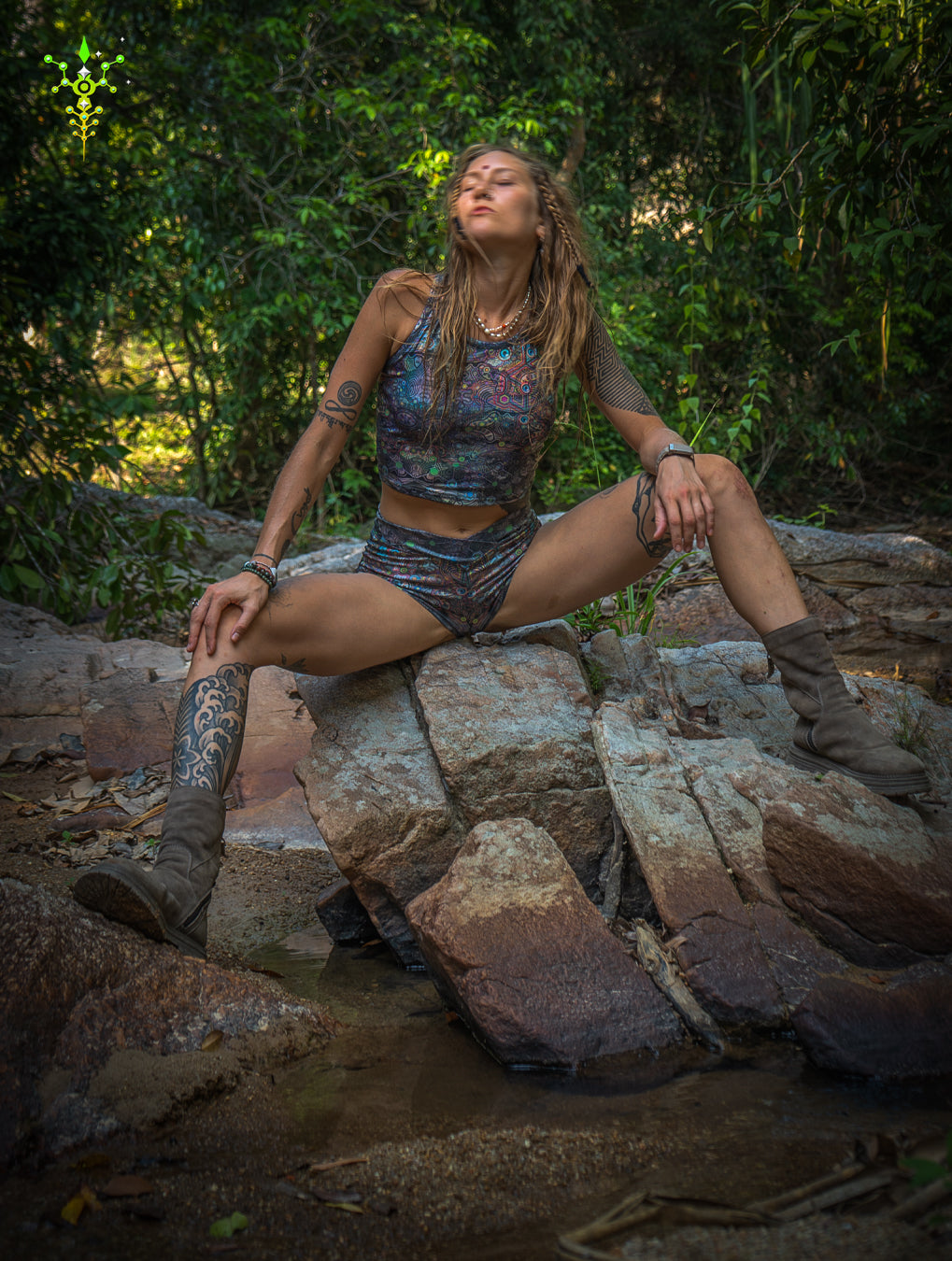 Shorties Simple / Holographic Licra - PSYCHEDELIKA GALACTIKA