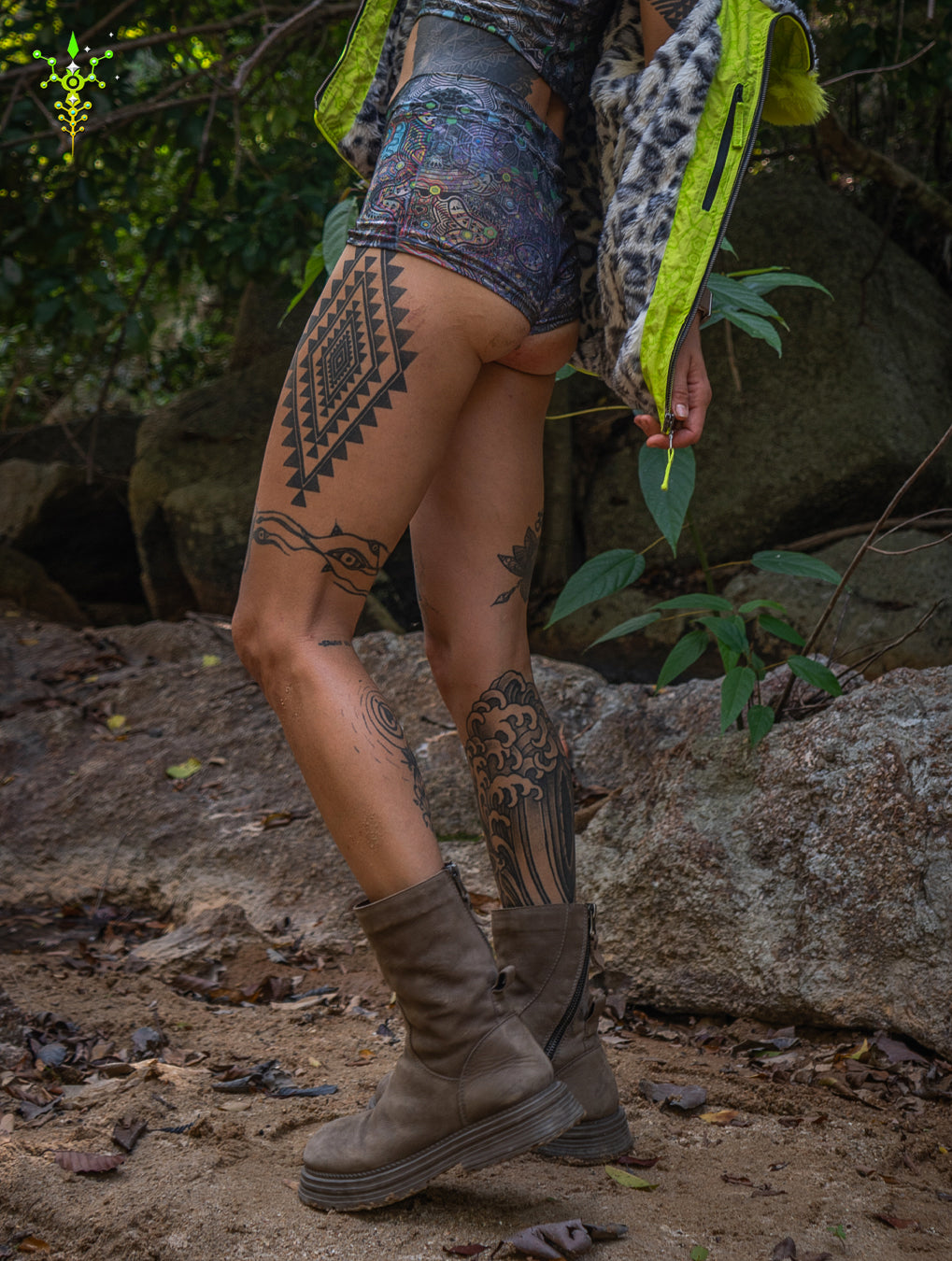 Shorties Simple / Holographic Licra - PSYCHEDELIKA GALACTIKA