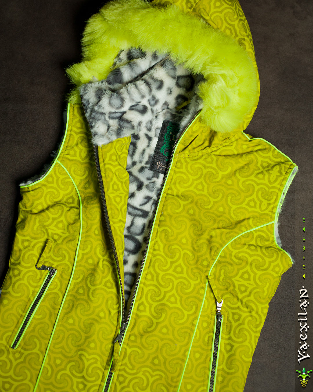 Hooded Sleeveless Jacket Woman / Waterproof - Sunshine TRIHEX