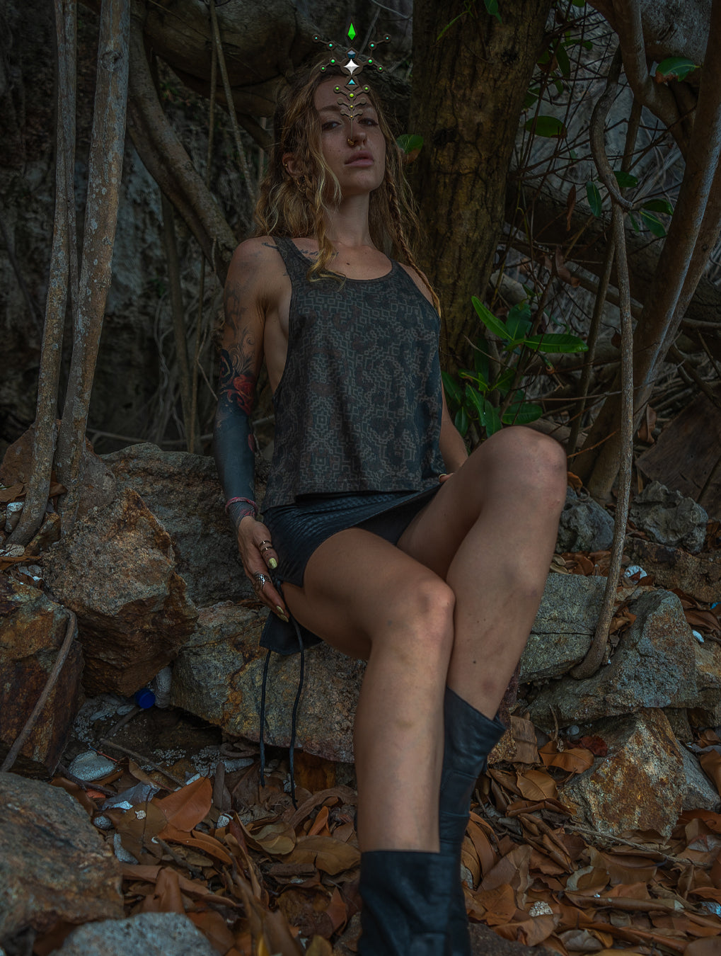Tank Top Woman / Supima - LEOPARDUS LAGARTIKA