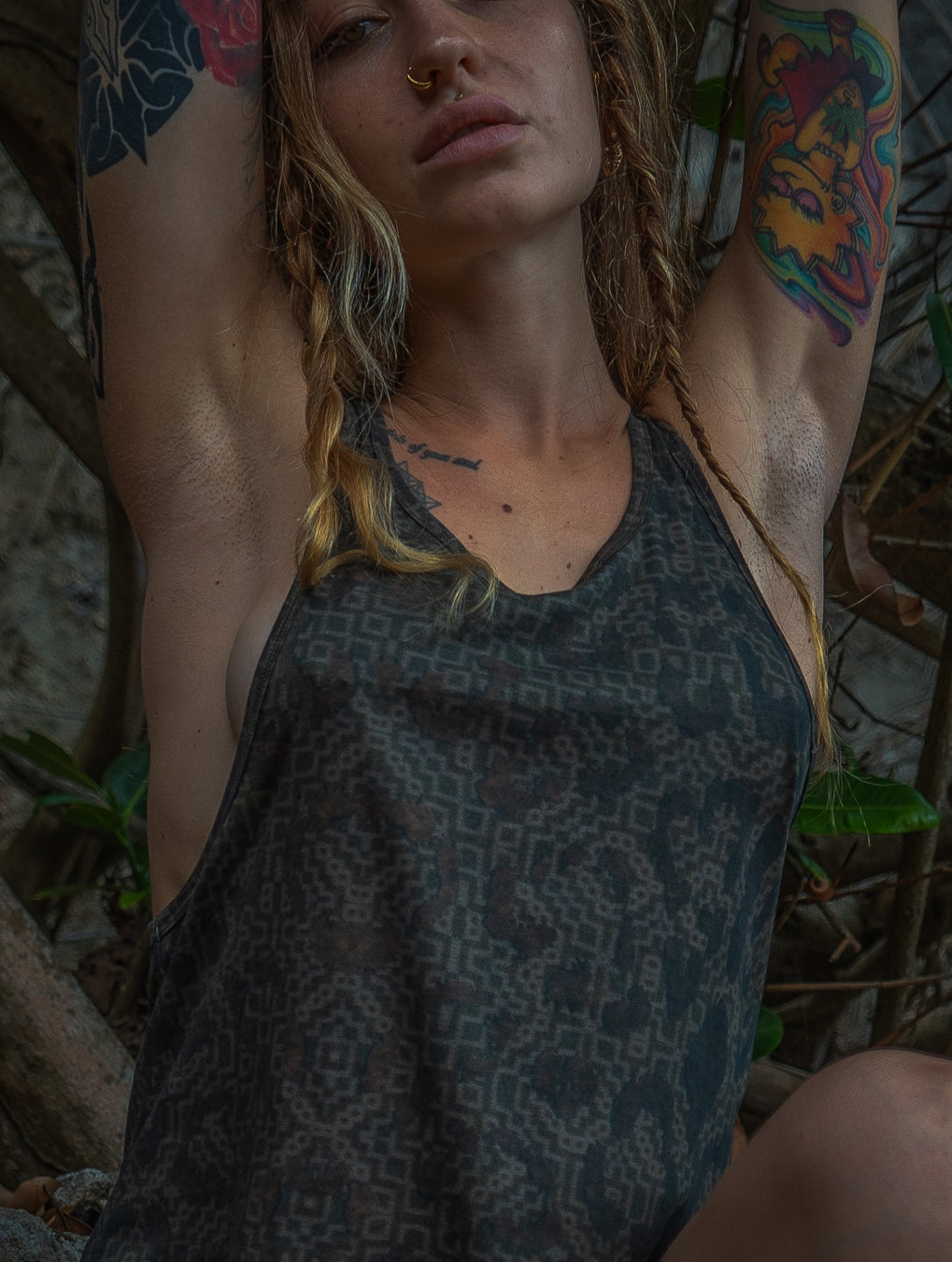 Tank Top Woman / Supima - LEOPARDUS LAGARTIKA