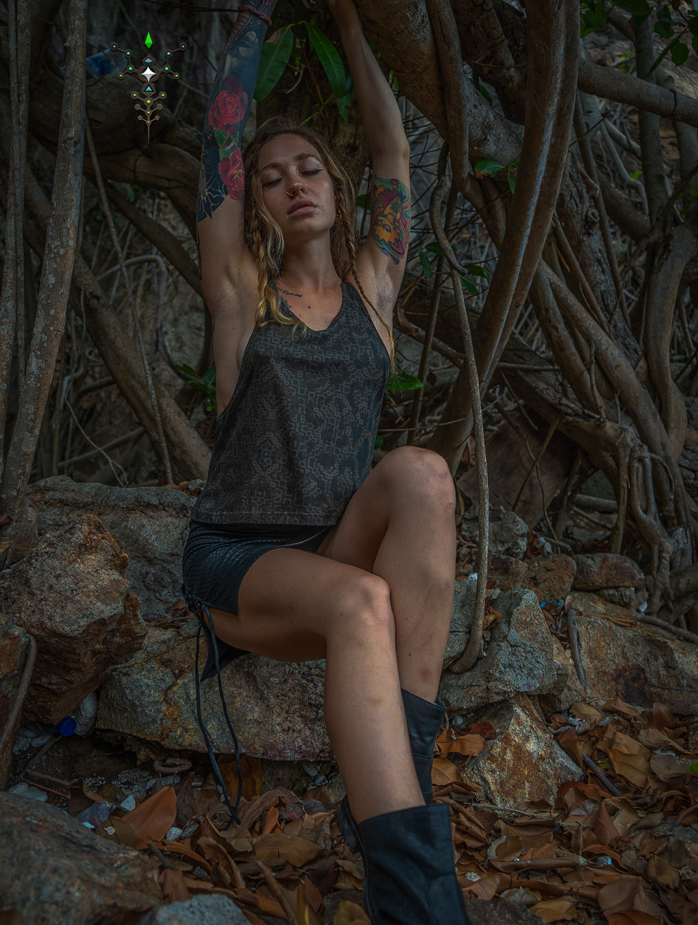 Tank Top Woman / Supima - LEOPARDUS LAGARTIKA