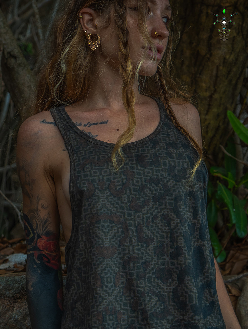 Tank Top Woman / Supima - LEOPARDUS LAGARTIKA
