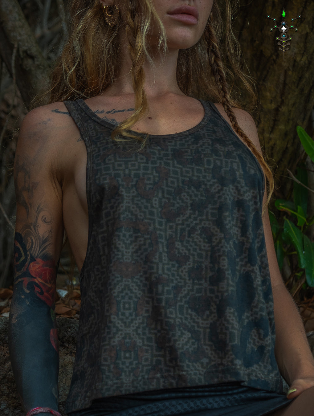 Tank Top Woman / Supima - LEOPARDUS LAGARTIKA