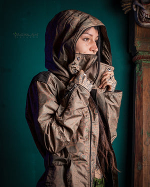 Coat Woman / Waterproof - Sand DEMETRIO