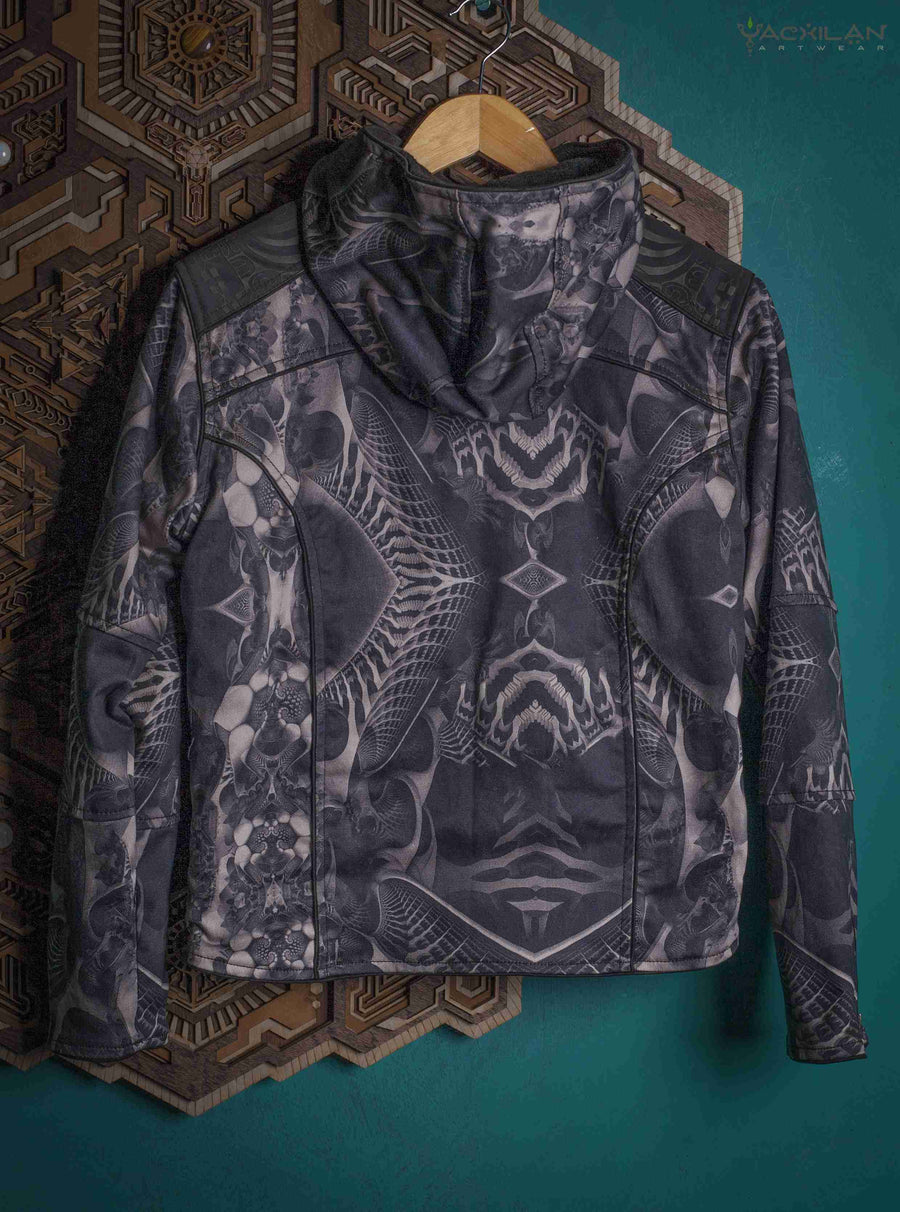 Jacket Woman / Denim All Over Digital Print - SANDOKAN