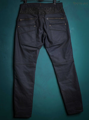 Pants Men - NEW BLACK WAXED DENIM