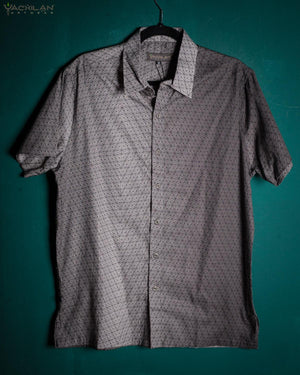 Shirt Men Half Sleeves / Cotton Herringbone - TIKTIK