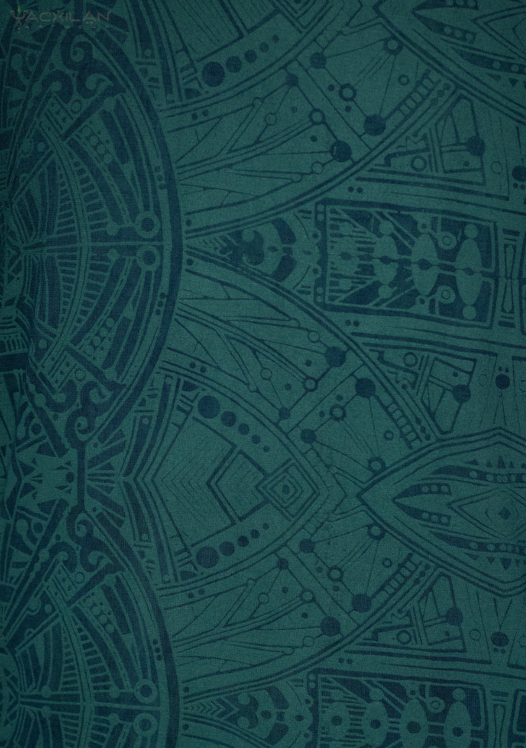 A-Tank Men / Organic Bamboo Jersey Veg Dye Veg Print - Greendigo POPPYFIELDS