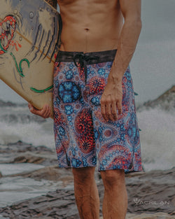 Boardshort Men / Fast Dry - OZAKI 8 Yacxilan Artwear