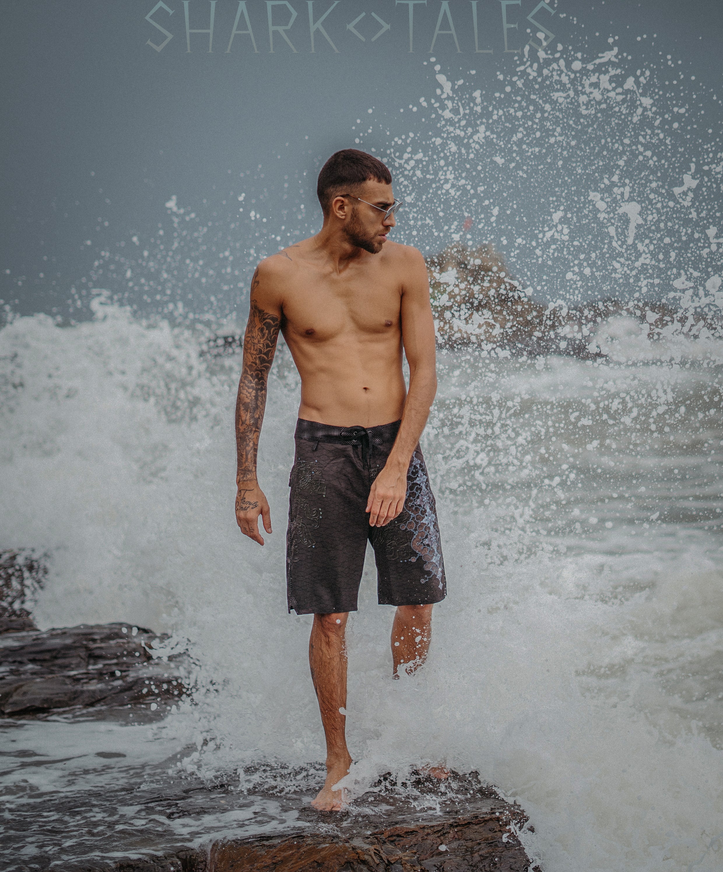 Boardshort Men / Fast Dry - THUNDERSPINE
