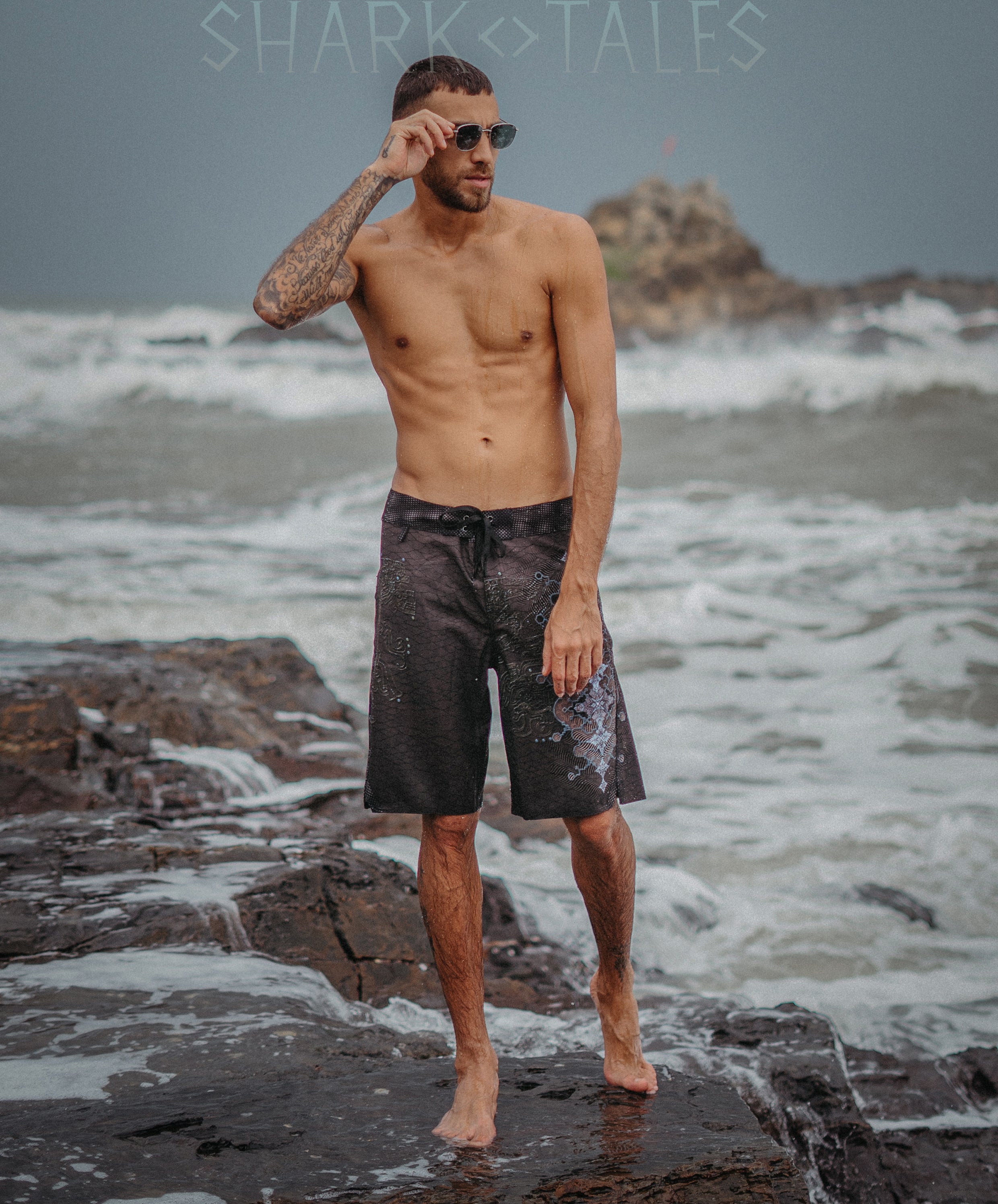 Boardshort Men / Fast Dry - THUNDERSPINE