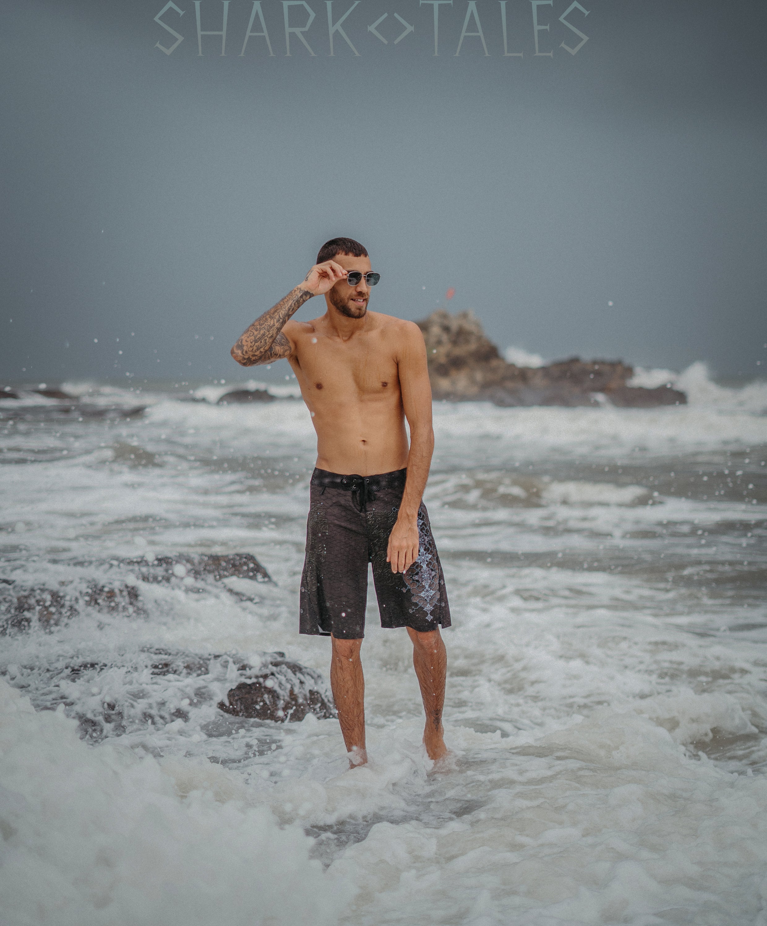Boardshort Men / Fast Dry - THUNDERSPINE