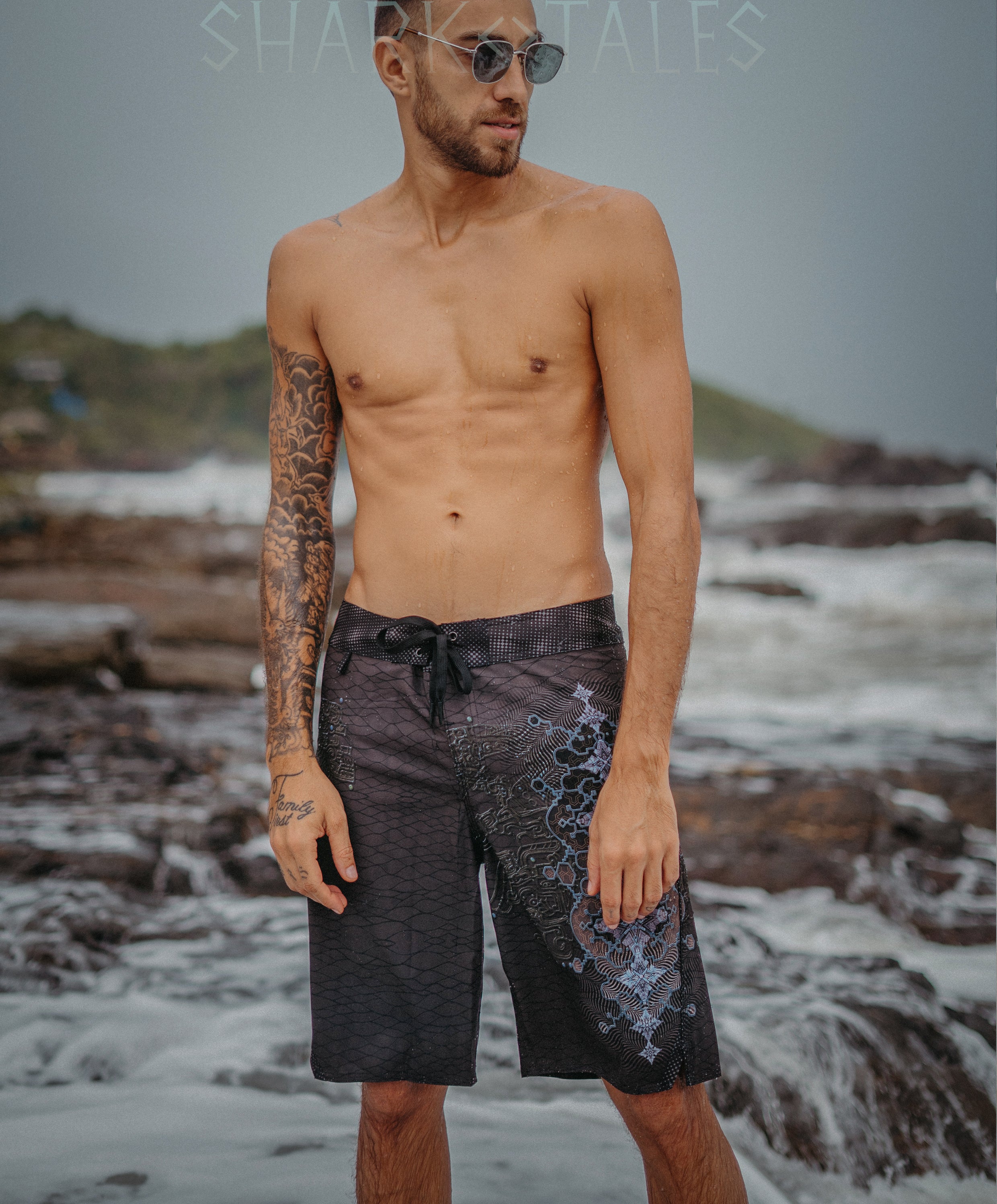 Boardshort Men / Fast Dry - THUNDERSPINE