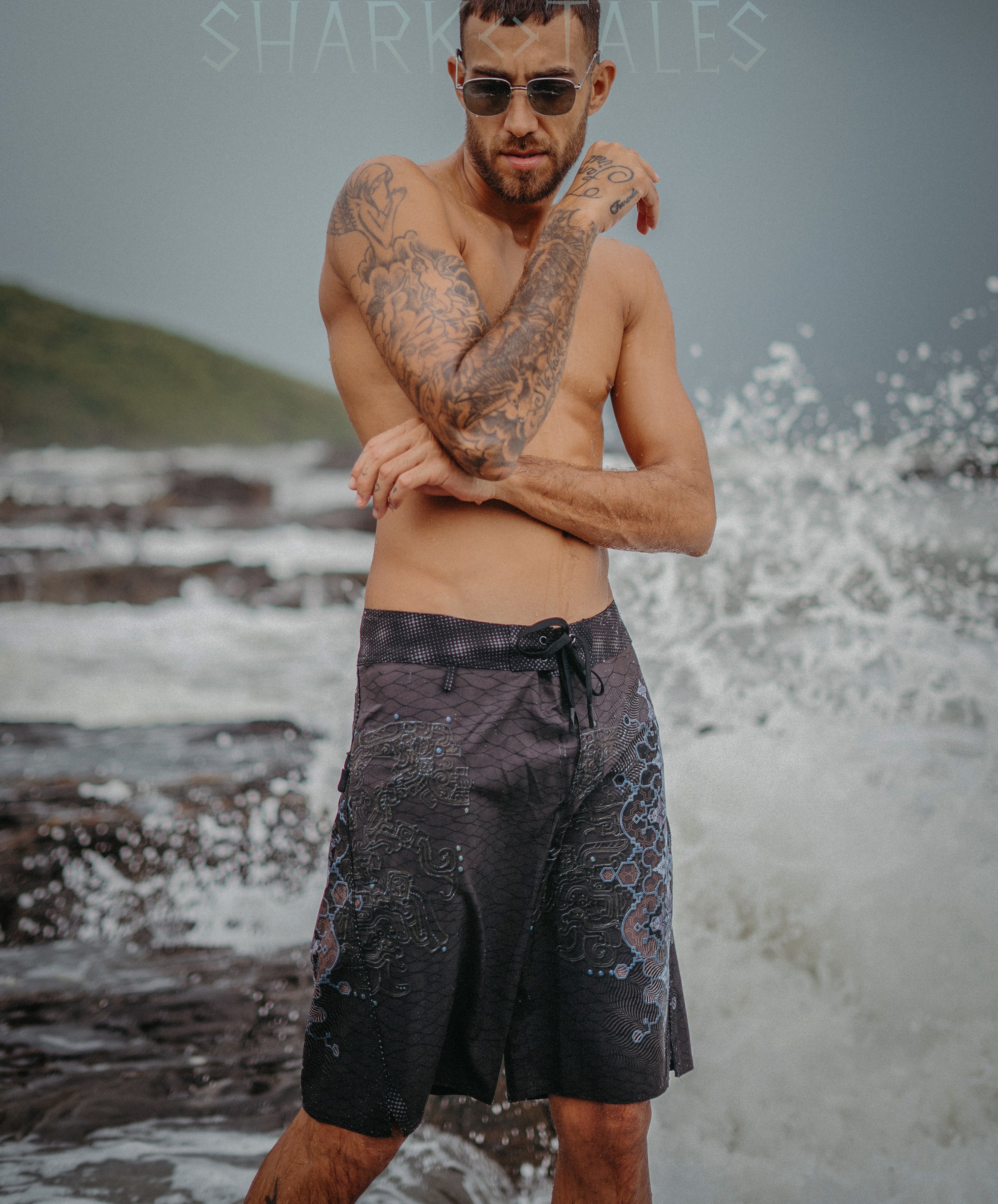 Boardshort Men / Fast Dry - THUNDERSPINE