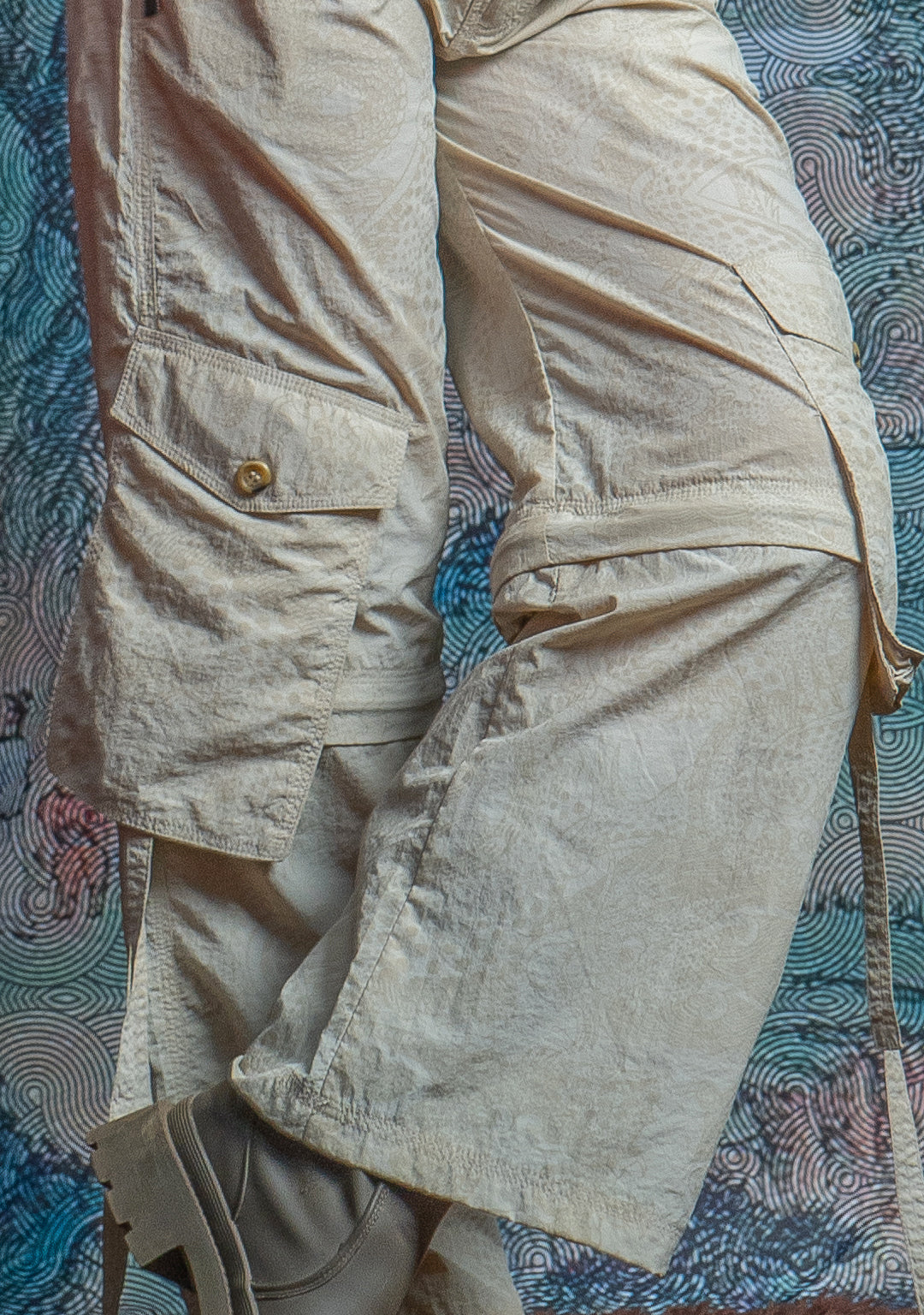 Pants Woman / Baggy Pockets Special Edition - Nylon / Sand DRAGONS