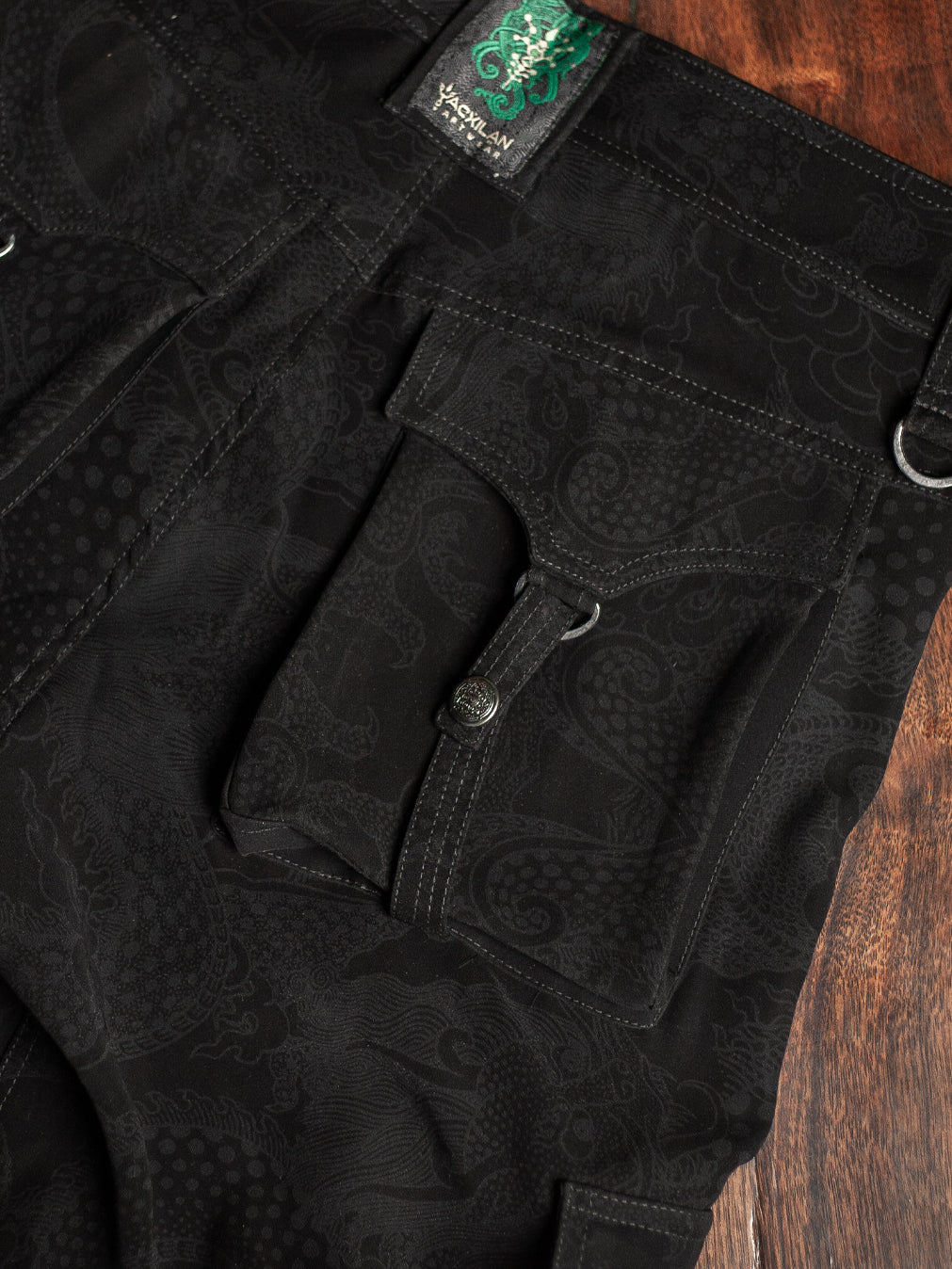 Corsaire Men / Punk Baggy Pockets Super Black Indonesian - DRAGONS