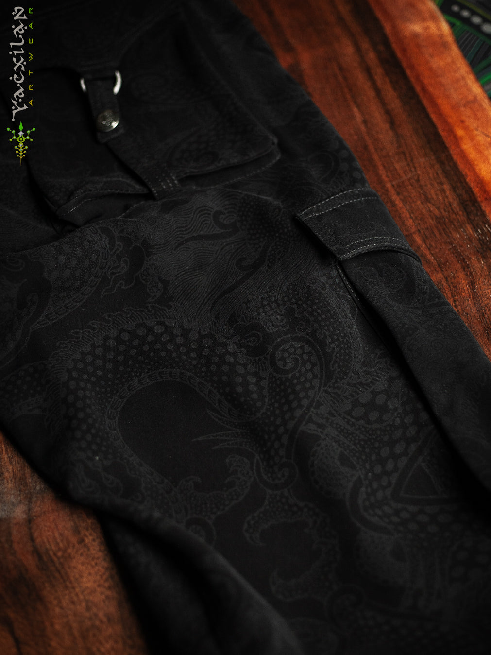 Corsaire Men / Punk Baggy Pockets Super Black Indonesian - DRAGONS