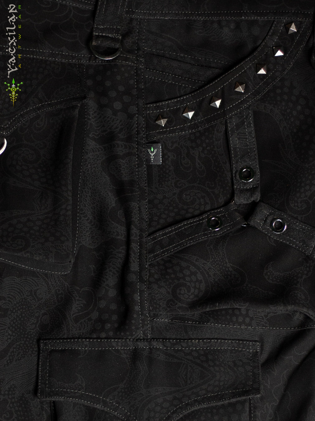 Corsaire Men / Punk Baggy Pockets Super Black Indonesian - DRAGONS