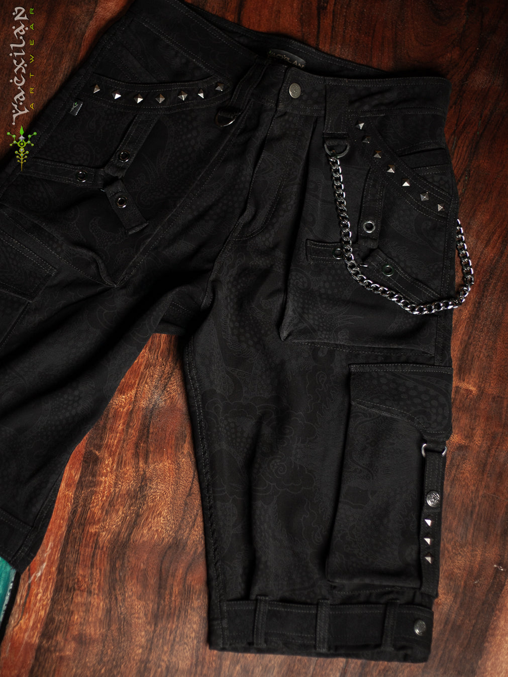 Corsaire Men / Punk Baggy Pockets Super Black Indonesian - DRAGONS