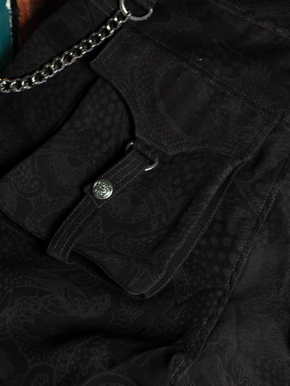 Corsaire Men / Punk Baggy Pockets Super Black Indonesian - DRAGONS