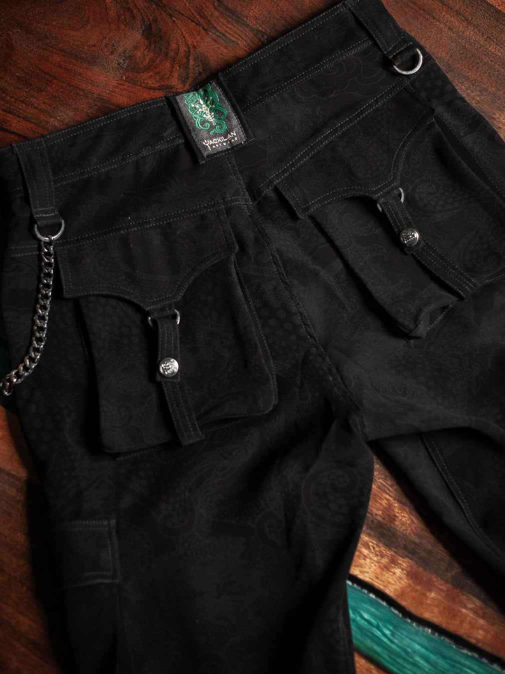 Corsaire Men / Punk Baggy Pockets Super Black Indonesian - DRAGONS