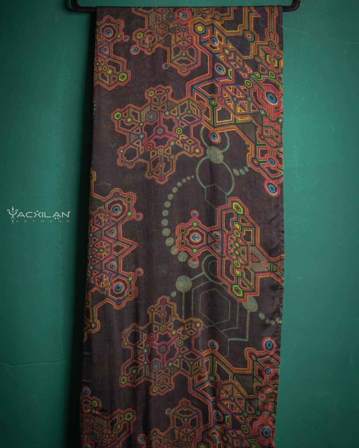 Scarf / Pareo Bamboo - AFRODISIAKO - Yacxilan Artwear
