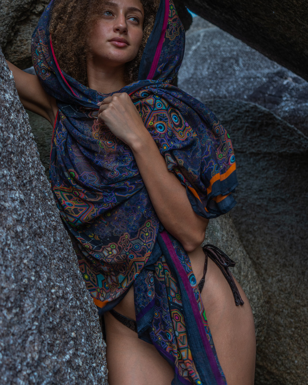 Scarf / Pareo Bamboo - ASTROCORAL