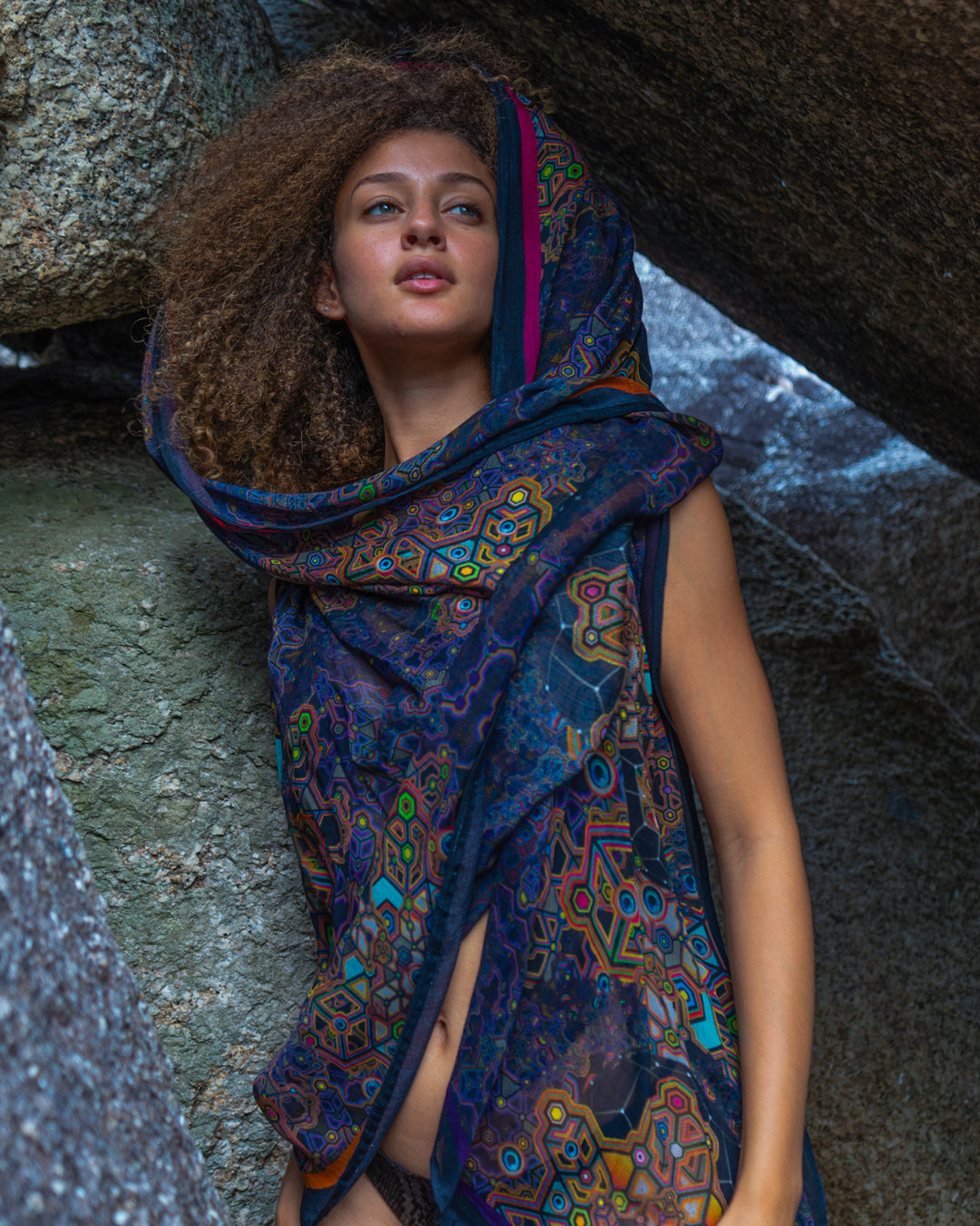 Scarf / Pareo Bamboo - ASTROCORAL