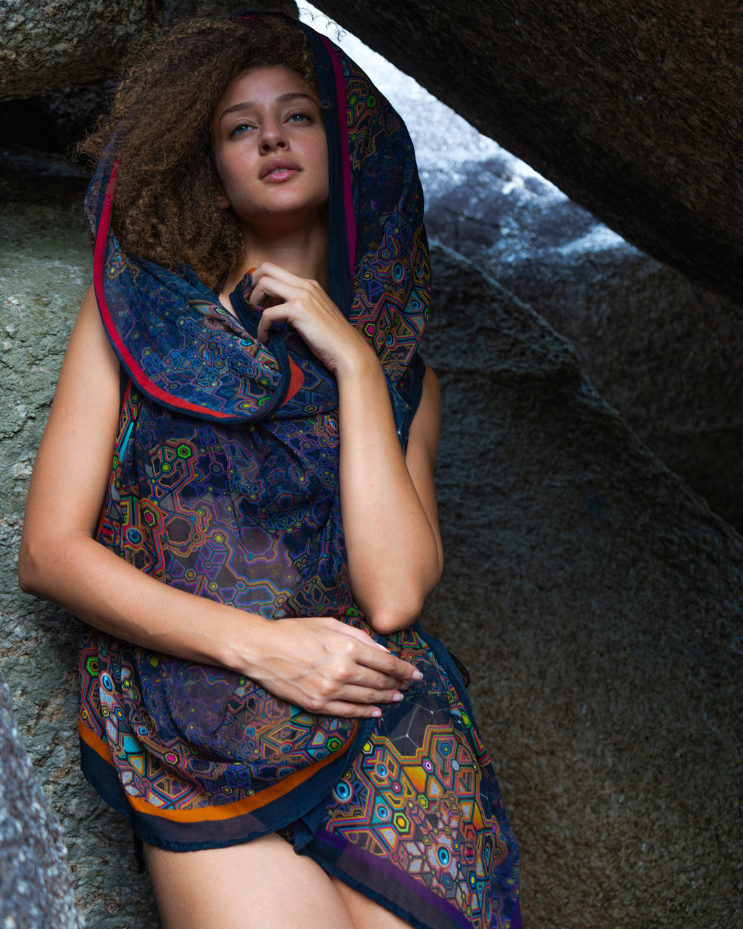 Scarf / Pareo Bamboo - ASTROCORAL
