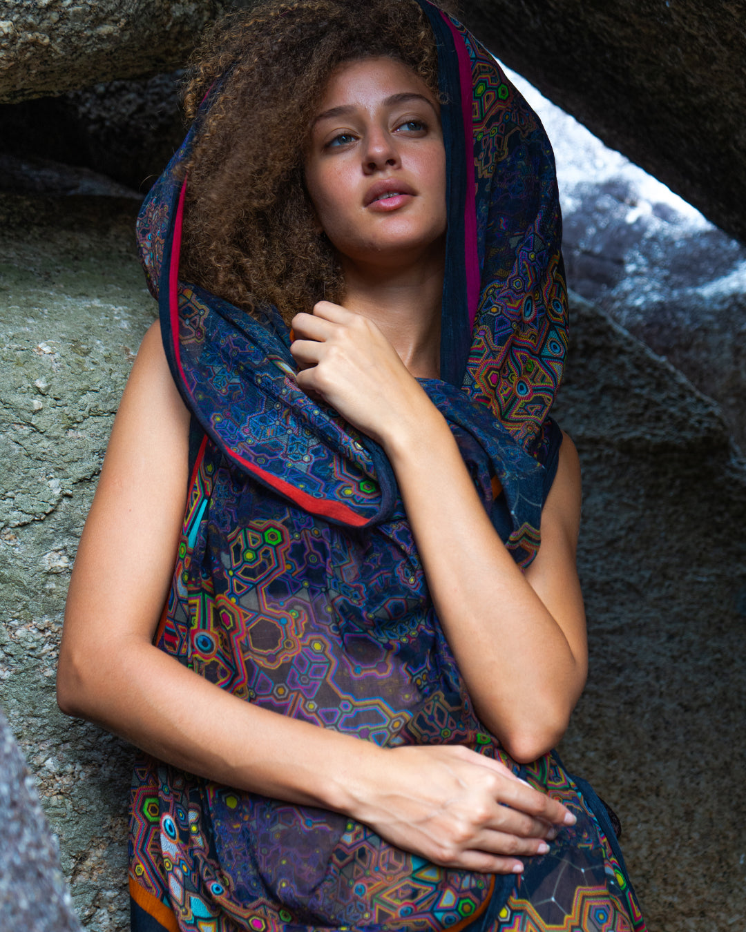 Scarf / Pareo Bamboo - ASTROCORAL