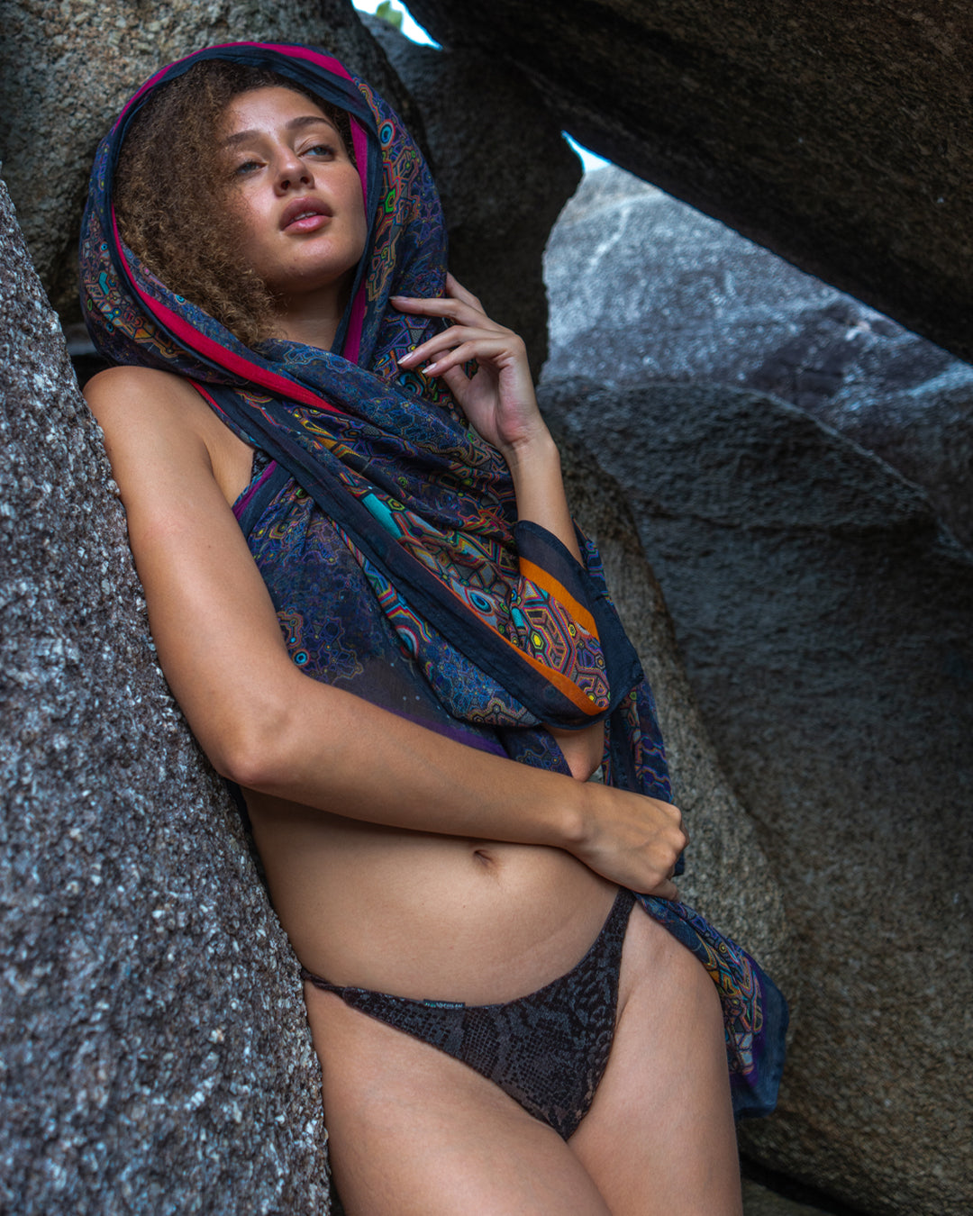 Scarf / Pareo Bamboo - ASTROCORAL