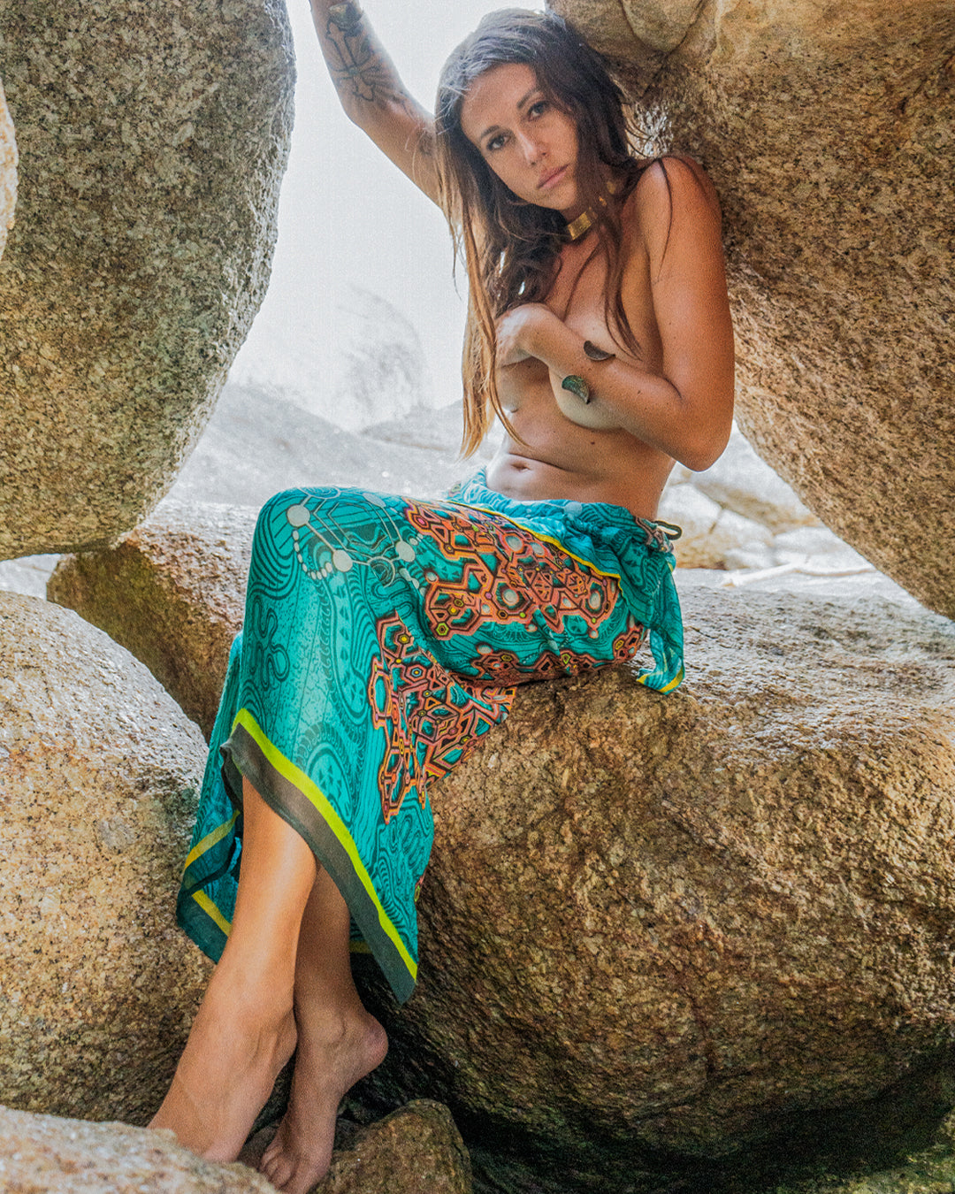 Scarf / Pareo Bamboo - ATLANTIS Line