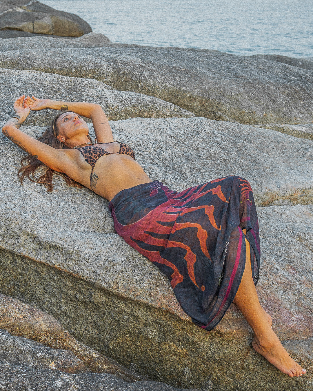 Scarf / Pareo Bamboo - FOSSIL