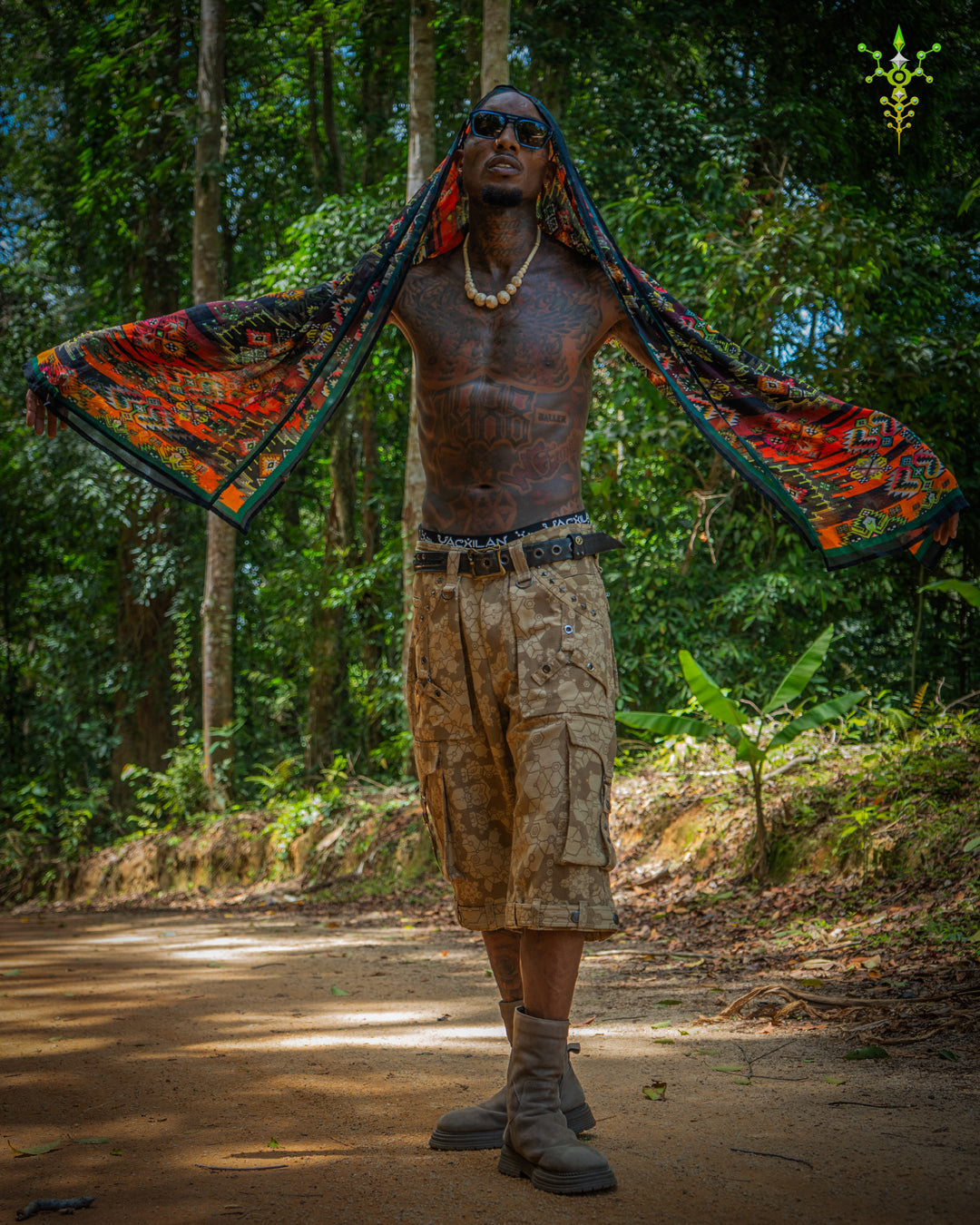 Scarf / Pareo Bamboo - FIREBRIDS