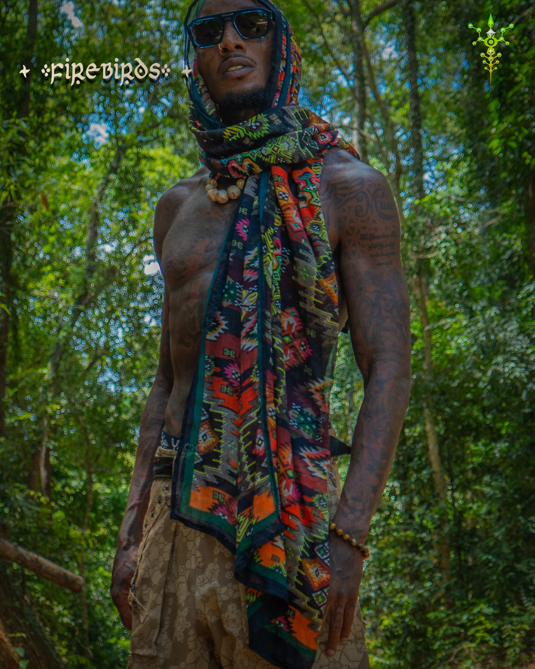 Scarf / Pareo Bamboo - FIREBRIDS