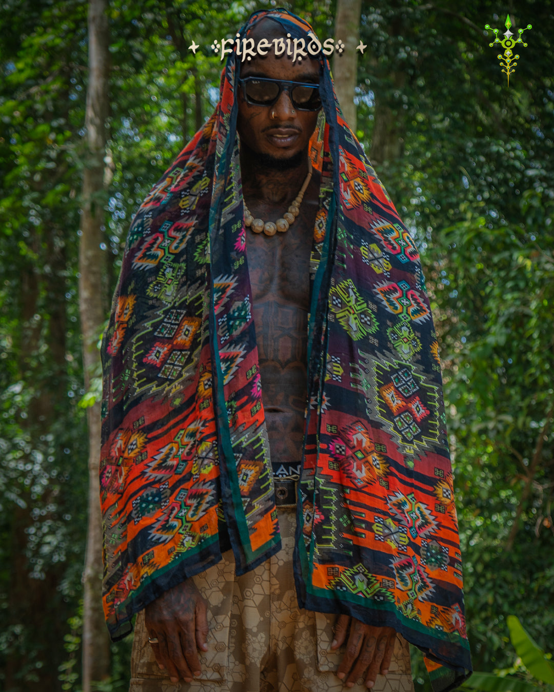 Scarf / Pareo Bamboo - FIREBRIDS