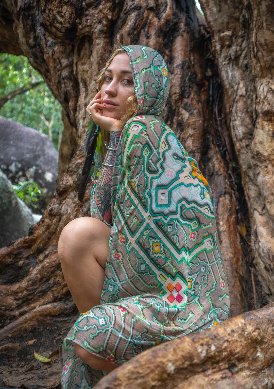 Scarf / Pareo Bamboo - HUIRRARIKA