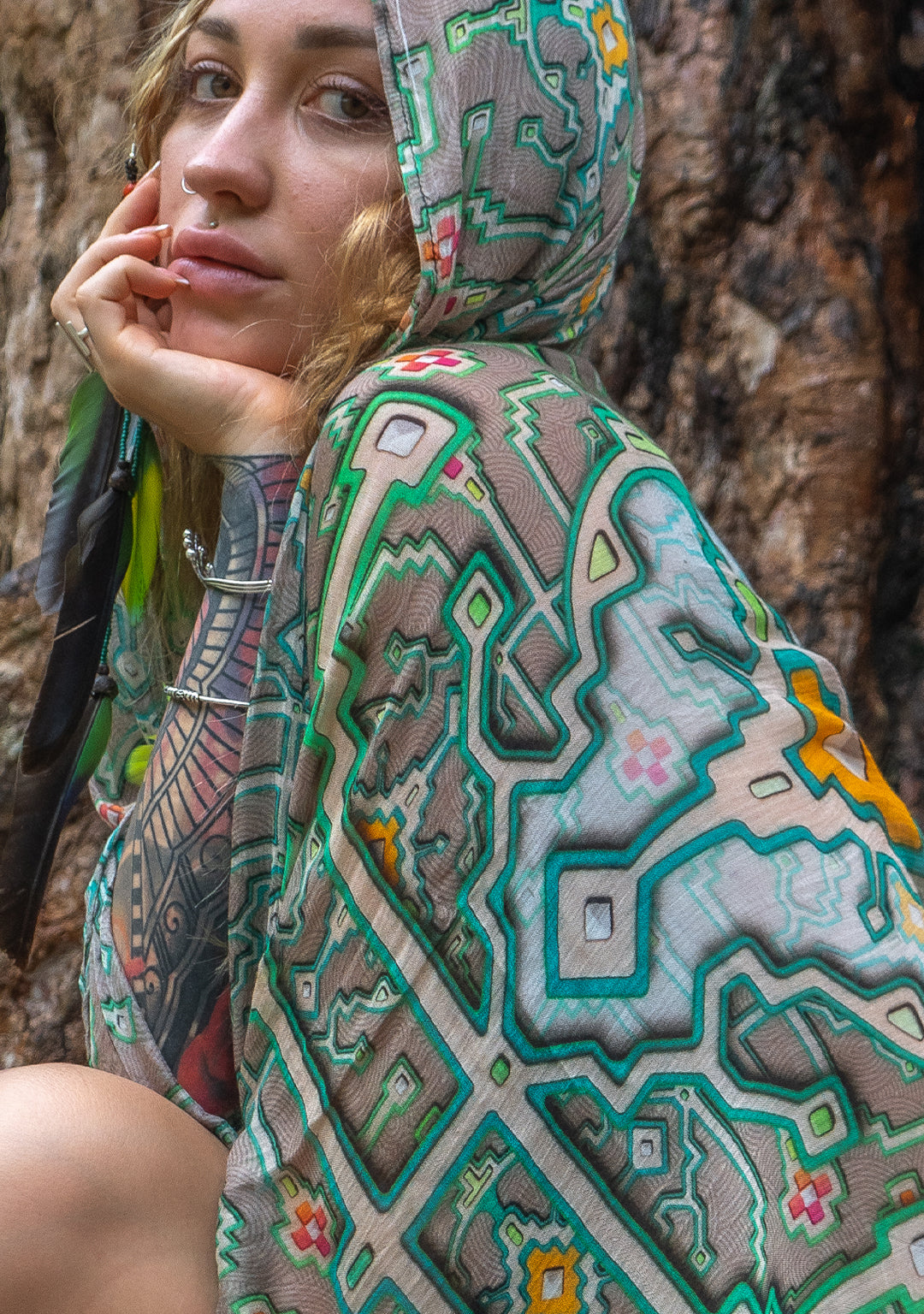 Scarf / Pareo Bamboo - HUIRRARIKA