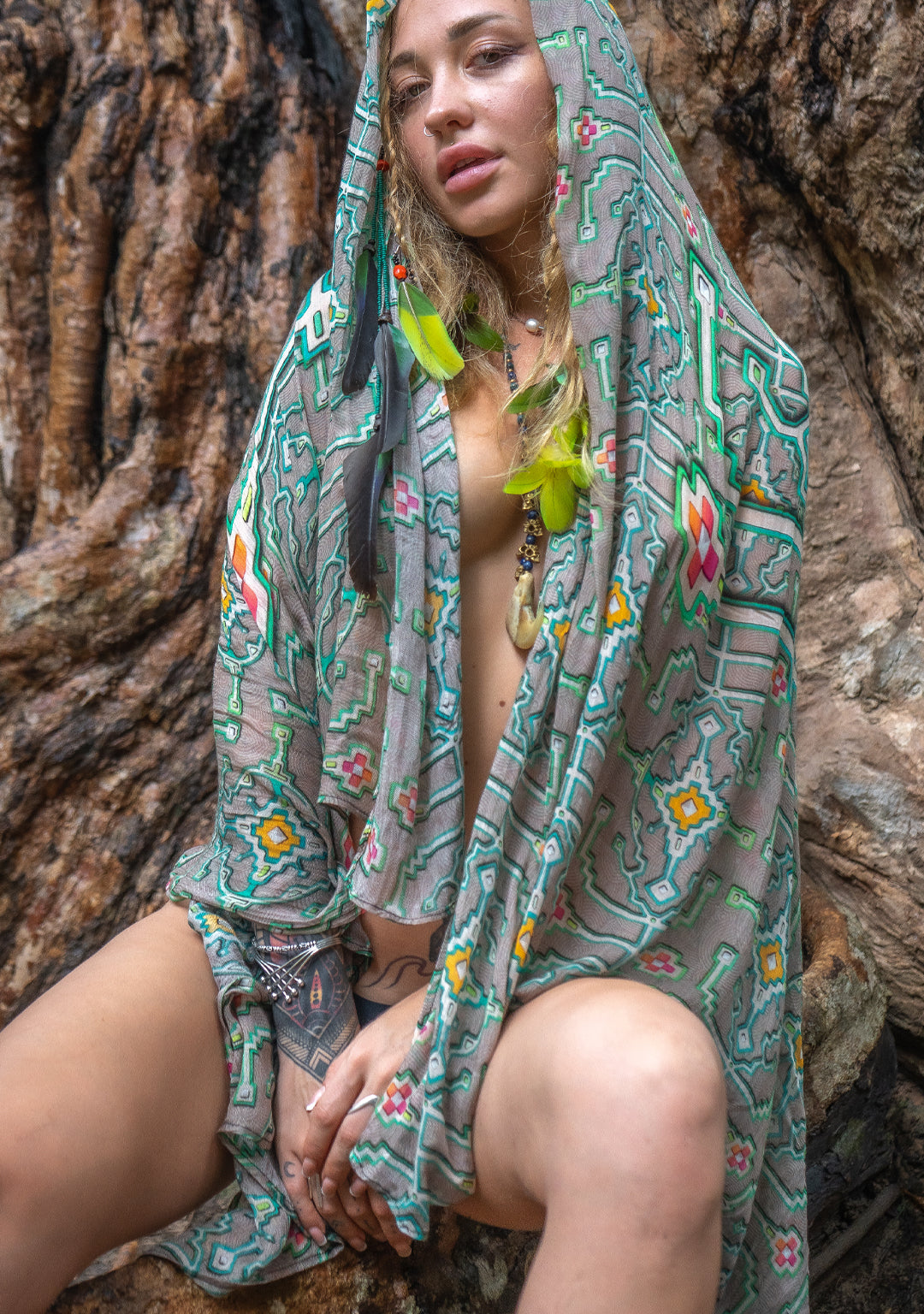 Scarf / Pareo Bamboo - HUIRRARIKA