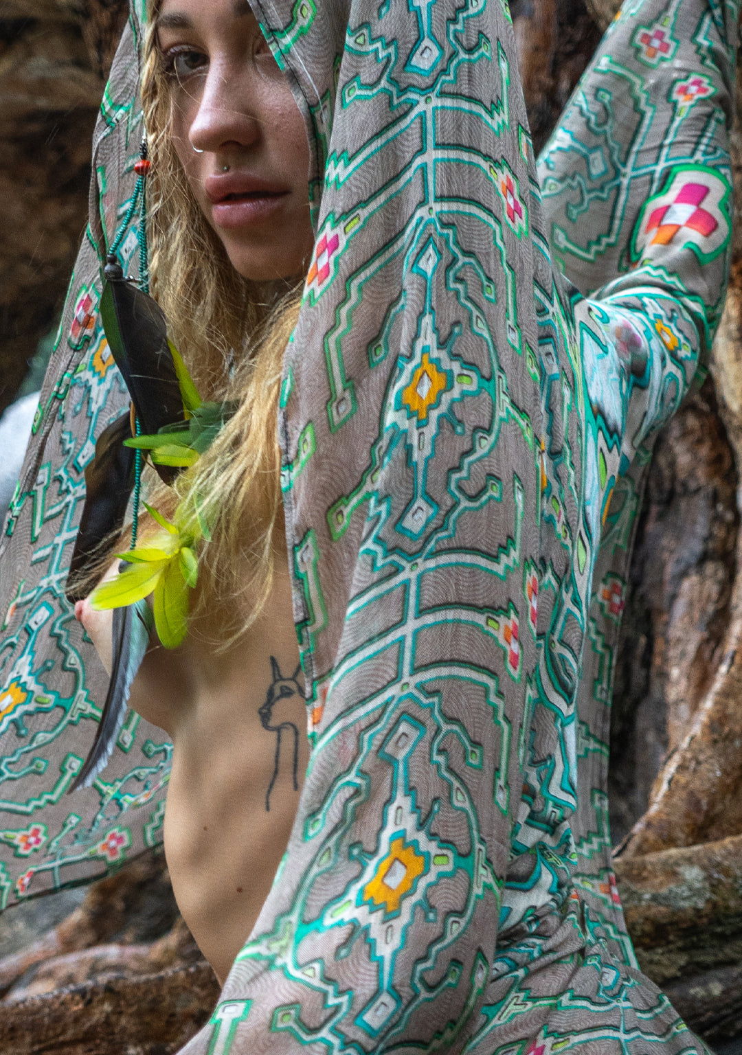 Scarf / Pareo Bamboo - HUIRRARIKA