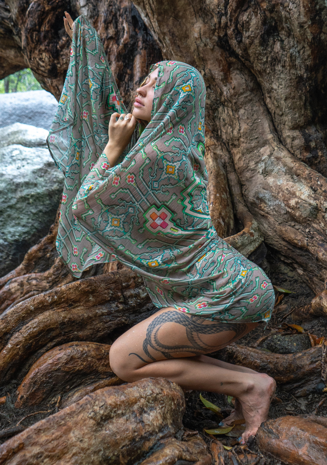 Scarf / Pareo Bamboo - HUIRRARIKA