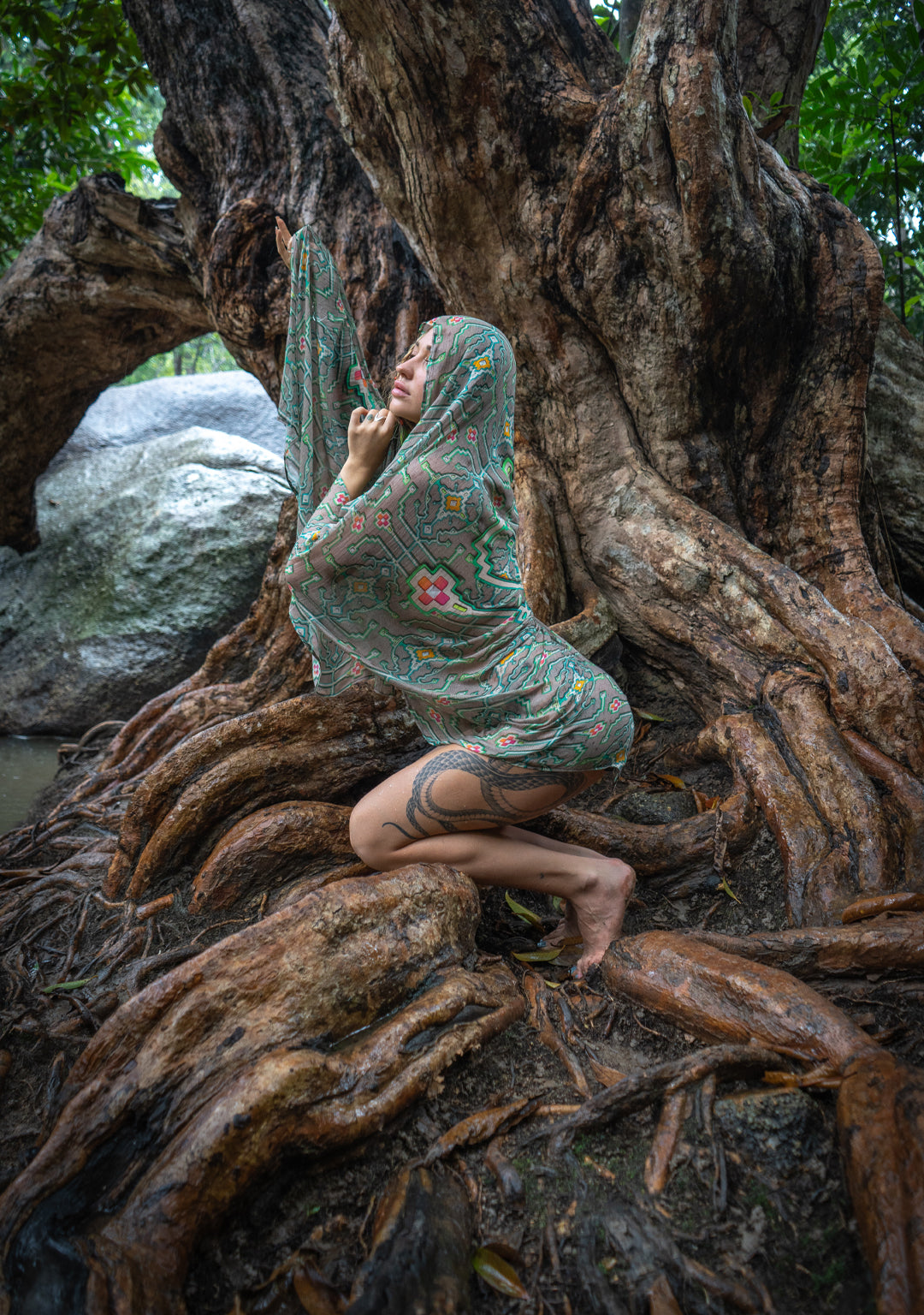 Scarf / Pareo Bamboo - HUIRRARIKA